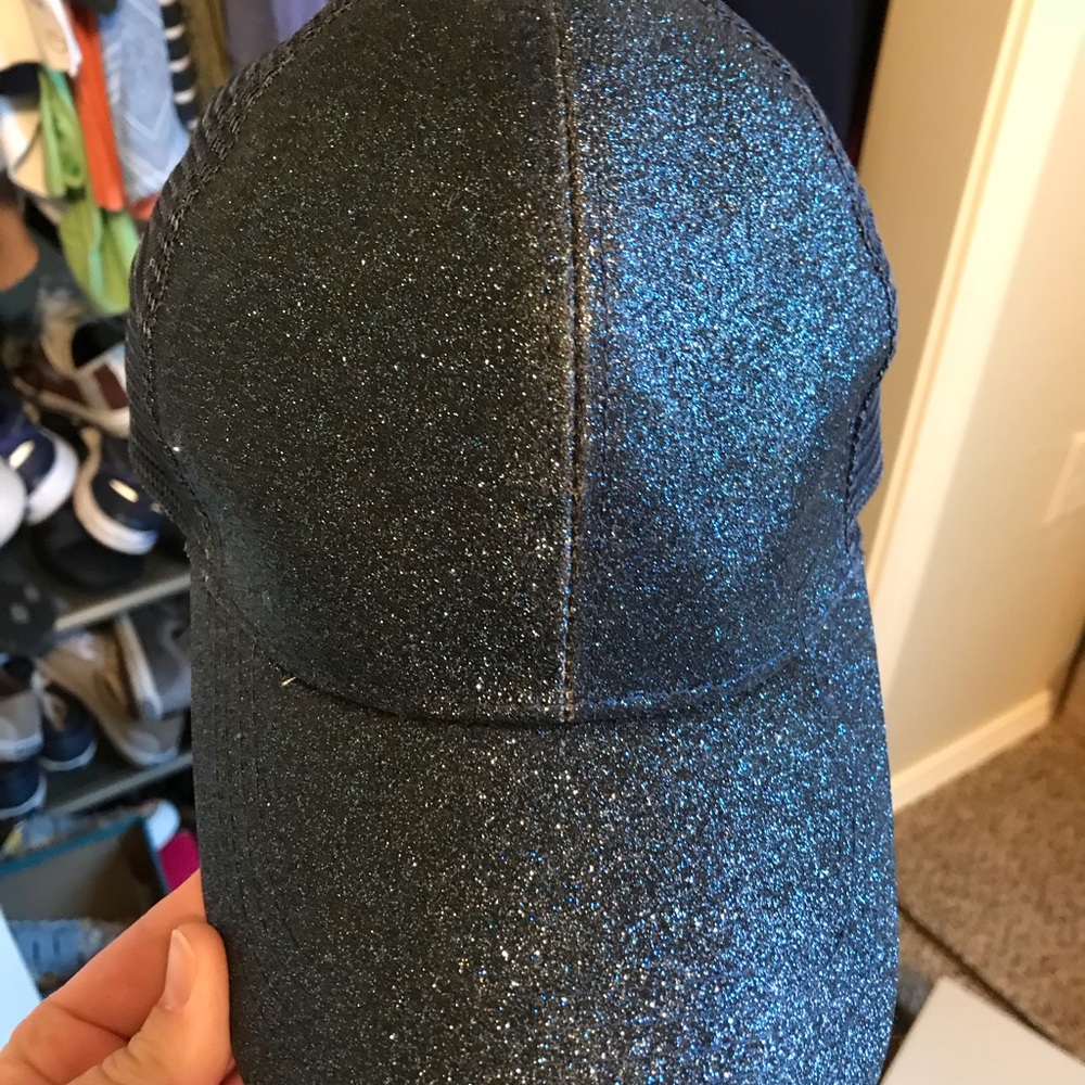 Sparkly high-pony Baseball Hat